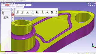 GO2cam 3D輪郭加工