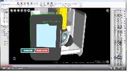 DMG MORI SEIKI DMU 50 Machine Tool CNC Simulation with NCSIMUL