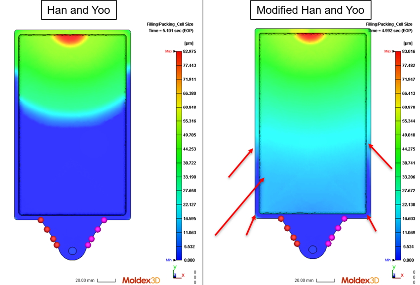 Moldex3D 新機能！気泡収縮挙動の予測精度が向上【プラスチック成形 樹脂流動解析】