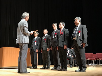 プラスチック成形加工学会「青木固」技術賞を受賞しました