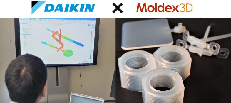 【フッ素製品メーカー】Moldex3Dをフル活用し、樹脂流動解析の精度を実用レベルにまで大幅改善。フッ素樹脂の射出成形の可視化により、価値ある顧客サポートが提供可能に。【ダイキン工業株式会社 化学事業部】