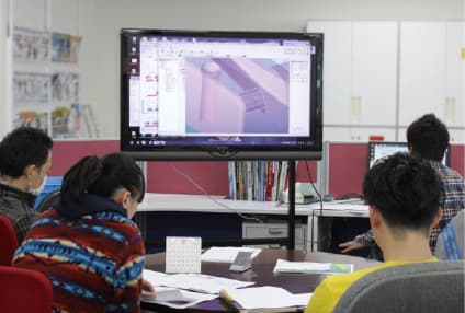 展示会用にサンプル加工したプロペラ