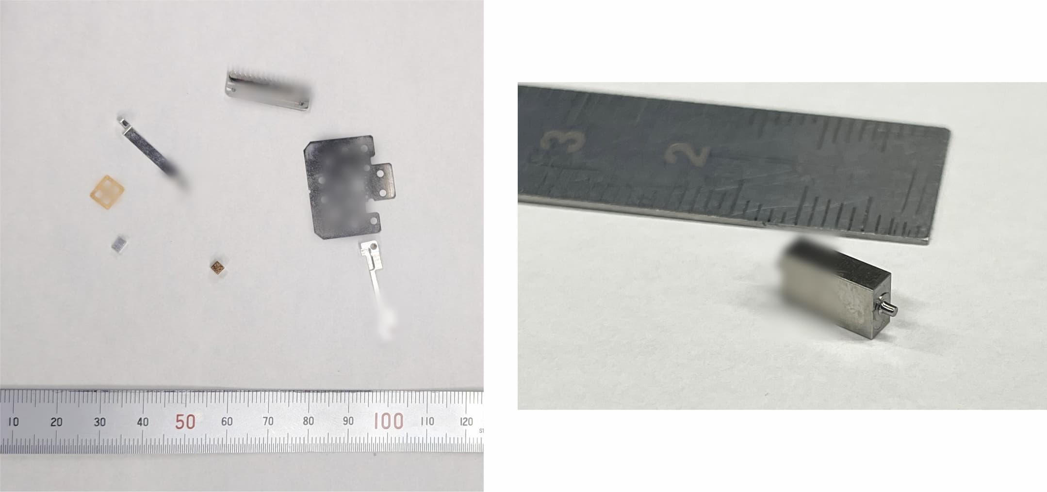 大西製作所が得意とする精密加工部品