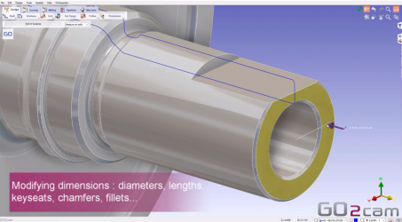 GO2cam V6.06 new functionnalities: Tolerancing